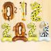 Palloncini in foil a forma di animali da 18 e 40 pollici con numeri verticali – Palloncini in alluminio spesso di alta qualità per decorazioni di compleanno, Natale e feste_voghion.com
