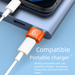 USB Type-C Female To Male Charger PD Data Cable 6A Mobile Phone Adapter USB-C Port Audio Converter_voghion.com