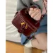 Teksturowana damska skórzana torba typu crossbody z solidną klapą, mini-torba typu box messenger, uniwersalna, swobodna, miękka torba na ramię z pu_voghion.com