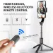 Mobile Video Anti Shaking Vlog Uniaxial Stabilizer Live Bluetooth Selfie Stick Tripod Horizontal And Vertical Shooting_voghion.com