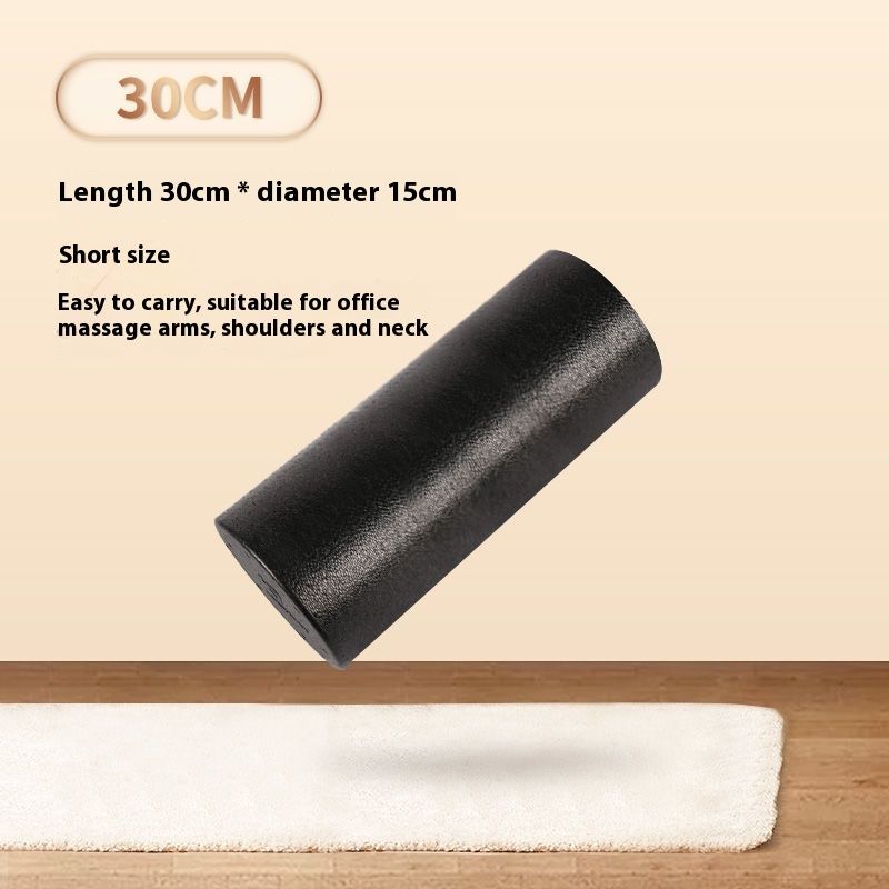 Skumakse muskelafslapning lean leg professionel fitness yogasøjle 90 cm solid hård sports glat rulle_voghion.com