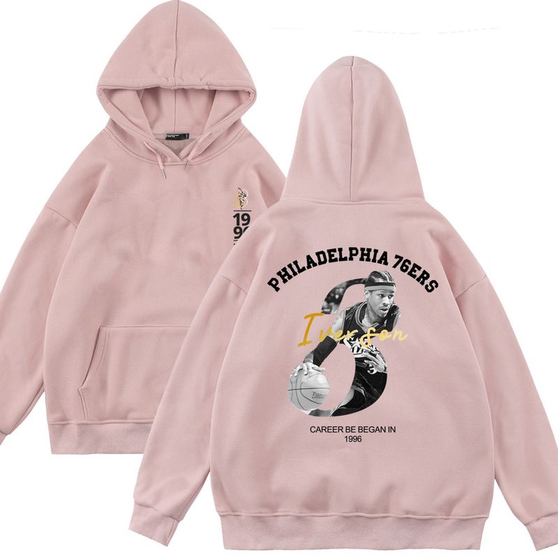 370G Basketball Everson Big 3 doppelseitig bedruckter Langarm-Kapuzenpullover für Männer und Frauen_voghion.com