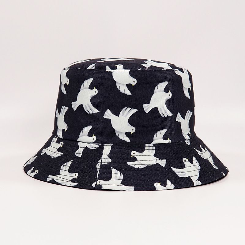 Mode Bucket-Hats Heren Dames letter Print Bob Fisherman Cat Katoen Mode Anti-zon Hip Hop Panama Hoed 2024 Nieuw_voghion.com