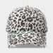 Leopard Print Baseball Unisex Fashion Personality Distressed Versatile Trendy Duckbill Cap Spring Autumn Style_voghion.com