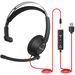 BH02 Single-Ear Lightweight Headset For Call Centers, Gaming & Driving – Versatile USB/3.5mm Wired Headphone With Noise-Canceling Mic_voghion.com