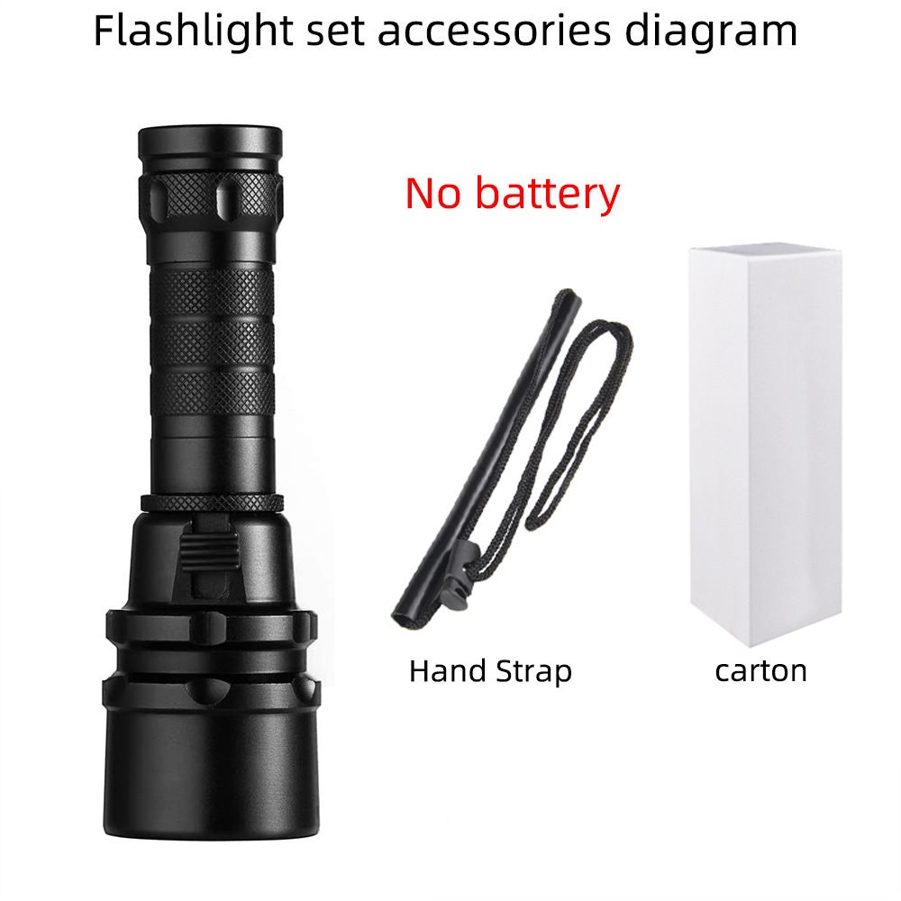 Professional Underwater Lighting Fill Light Magnetic Control Infinite Focus Strong Light Diving Flashlight High Power L2 High Brightness Flashlight_voghion.com