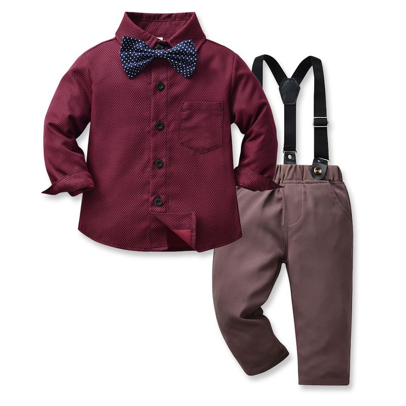 Children's new fashionable baby children's clothing long-sleeved shirt overalls children's cool and handsome children's clothing_voghion.com