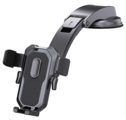 New Automatic Lock Waterfall Car Phone Holder Suction Cup Dashboard Front Gear Bracket_voghion.com