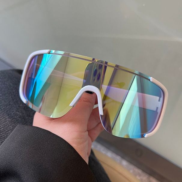 Unisex Outdoor Mountaineering Skiing Windproof Insect-Proof Large Frame Night Vision Cycling Goggl Integrated_voghion.com