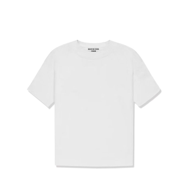 Mother & Kids Summer 2024 new pure cotton boy short-sleeved T-shirt children's sweat-absorbent tops loose casual children's clothing half-sleeve_voghion.com