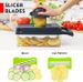 14 In 1 Gemüse Chopper Zwiebel Slicer Schraube Chopper Manuelle Shredder Obst Und Gemüse Chopper_voghion.com
