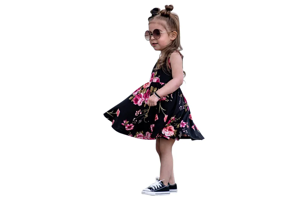 Vêtements pour enfants Nouvelle robe pour enfants Robe de princesse Robe de demoiselle d'honneur Robe de bébé_voghion.com