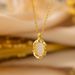 High-Quality Elegant Luxury Full Zircon Copper Micro-Inlaid Necklace For Women, Real Gold Plated Simple Internet_voghion.com