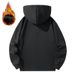 Neuer Herren-Kapuzenpullover aus Fleece für Herbst und Winter, dicker Pullover_voghion.com