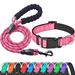 Walking Medium Große Explosion-Proof Kragen Set Pet Seil Leine Hund Kette_voghion.com
