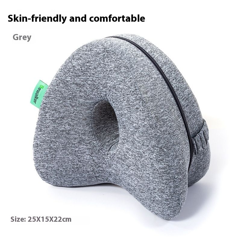 Nuovo cuscino per le gambe a forma di cuore con molle a ritorno lento in cotone memory, per donne incinte_voghion.com