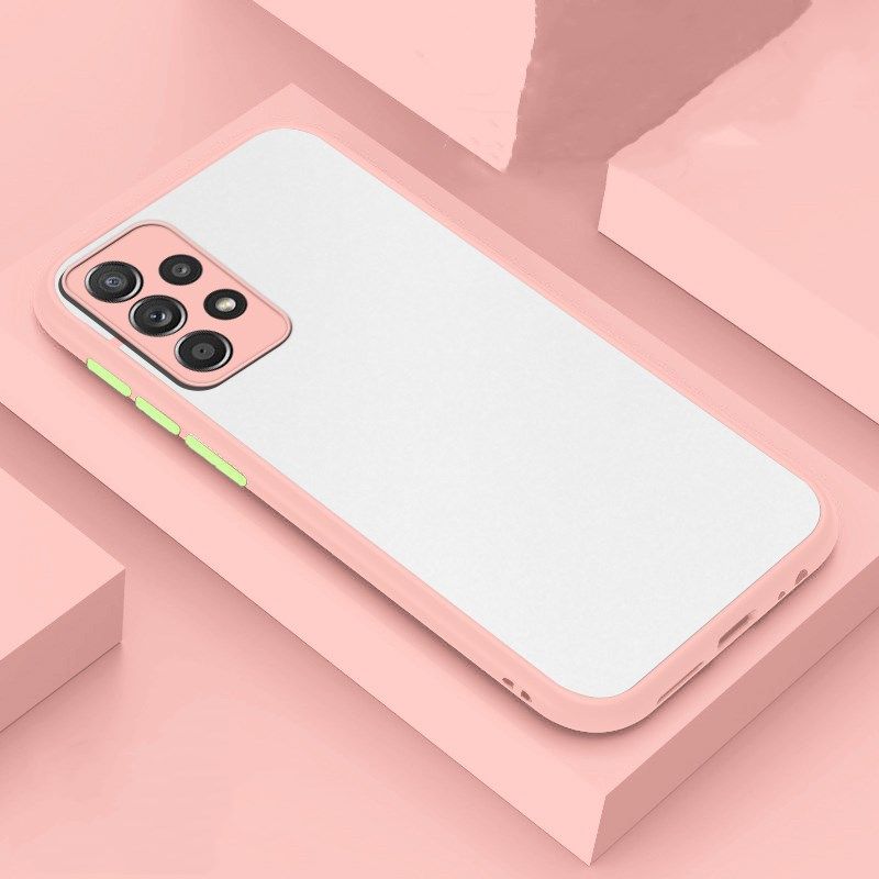 Shockproof Armor Matte Case For Samsung A52 A72 S22 UItra S21 S20 FE A32 A51 A71 A42 Note 20 Ultra Soft Hard PC Cover_voghion.com