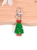Portachiavi a forma di albero di Natale, Babbo Natale, accessori per borse creative, ciondolo per cellulare, piccoli regali_voghion.com