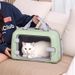 Dengyue Große Kapazität Träger Katze Hund Airline Box Handheld Schulter Crossbody Haustier Reisetasche_voghion.com