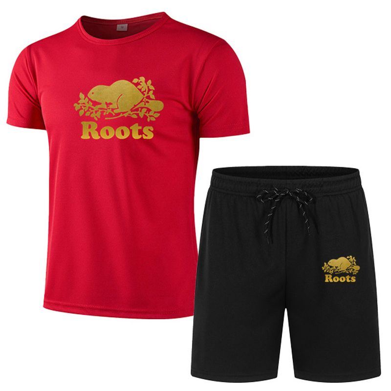 Men's Sets Summer Suit Two-piece Outfit Activewear T Shirts Shorts Fashion Brand Jogging Fitness Gym Clothes Men Short Set_voghion.com