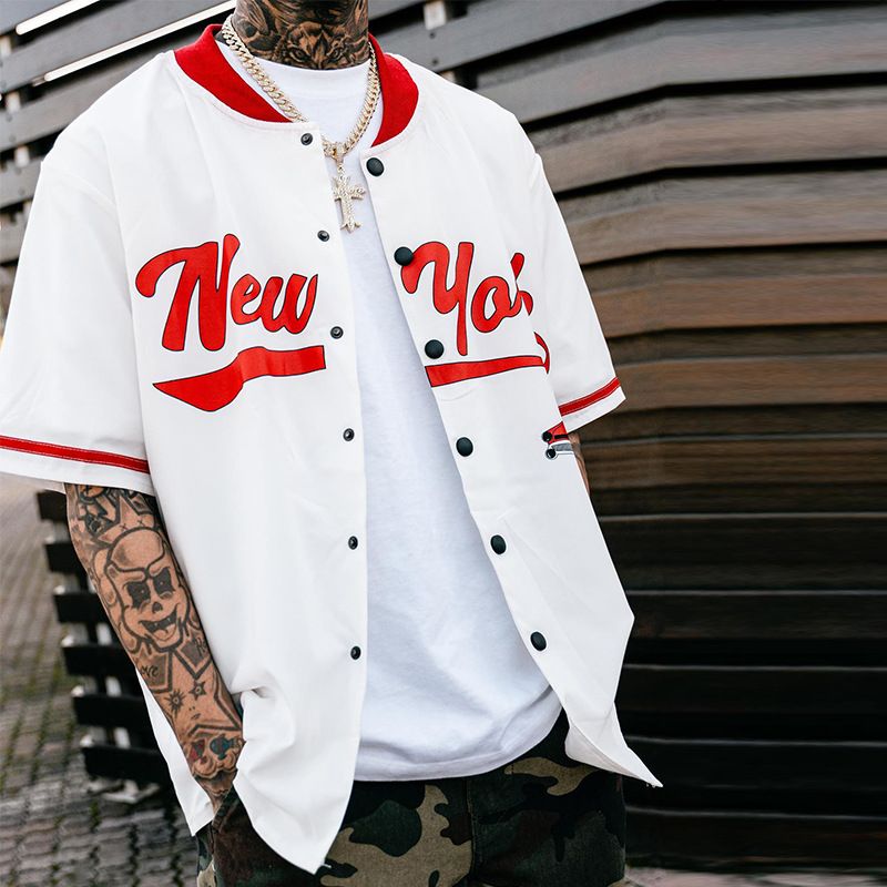 Men's Clothing Summer new men's seaside beach shirts for boys casual slim tops fashionable printed short-sleeved shirts for men_voghion.com