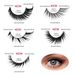 False Eyelashes Oblique Flying Fox Series Hard Stem False Eyelashes 5 Pairs Of Simulation Natural Eye Tail Lengthened Thick Curled Eyelashes_voghion.com