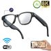 E03 Smart Glasses mit 800-W-KI-Kamera, HD-Foto/-Video, Sprachanruf und Übersetzung, Doppellinse (schwarz)_voghion.com