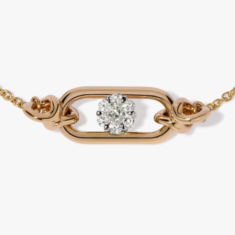Damenschmuck-Charm-Armband mit Geburtssteinen und natürlichen Edelsteinen, vergoldetes U-förmiges geometrisches Design für Jubiläumsgeschenke_voghion.com