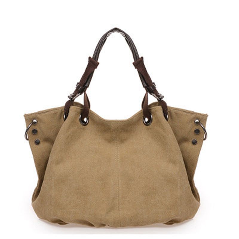 Kjiuyou Fashion Women Zip Tote Borsa a tracolla Borsa a tracolla in tela_voghion.com