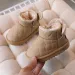 Stivali da neve invernali caldi e antiscivolo per bambini e bambine, con velcro, Happysteps, scarpe con cartoni animati e conigli, taglie da 1 a 6 anni_voghion.com