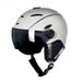 moon MIPS With Goggles Integrated Molded Unisex Protective Ski Helmet_voghion.com