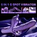 Giocattoli sessuali per adulti 5 in 1 per donne, dildo, vibratore succhiante, giocattoli sessuali Obgado, vibratore a coniglio con 10 spinte, pacche e vibrazioni, plug anale_voghion.com