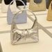 Cheese Shop Women's Summer Silver Style French Handheld Underarm Feel Shoulder Bag Handbag Instagram_voghion.com