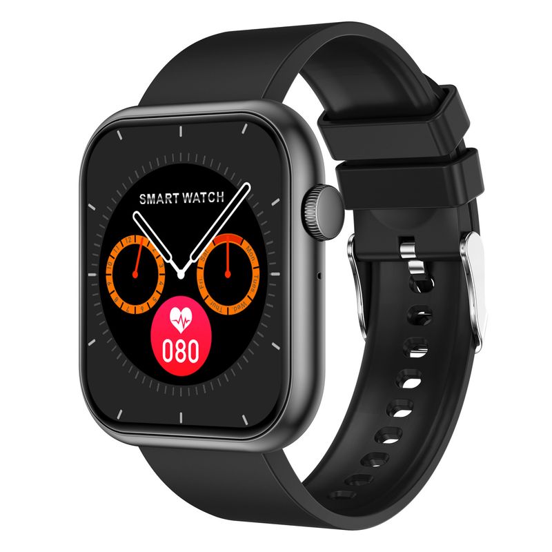 Smartwatch Metal Edge, Bluetooth, chiamata, frequenza cardiaca, ossigeno nel sangue, monitoraggio della salute, gioco, musica._voghion.com