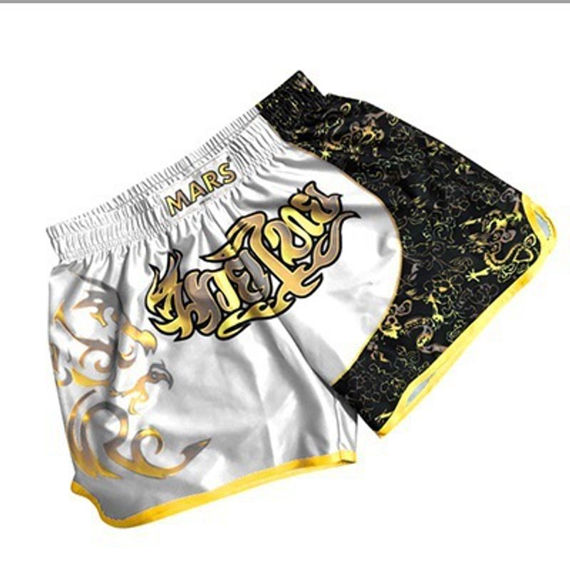 Men's boxing shorts, mid waist beach pants, men's casual shorts_voghion.com