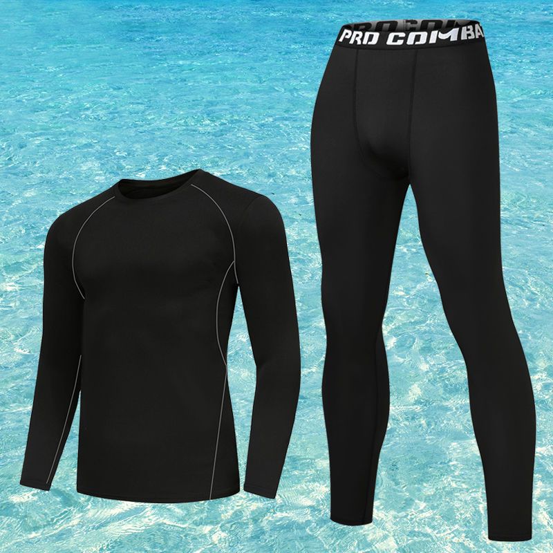 Men's Swimwear Diving Sun Protection Sleeve Long Pants Full Body Gear Jellyfish Suit Swimming Surfing Snorkeling_voghion.com