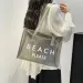 Borsa a tracolla in PVC trasparente, grande capacità, per viaggi, spiaggia, giocattoli, casual, da ascella, da nuoto, 250421_voghion.com