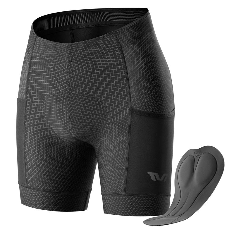 Pantaloncini da ciclismo ROCKBROS TVI Pantaloncini da ciclismo da donna Pantaloncini da ciclismo imbottiti 4D Leggings corti_voghion.com