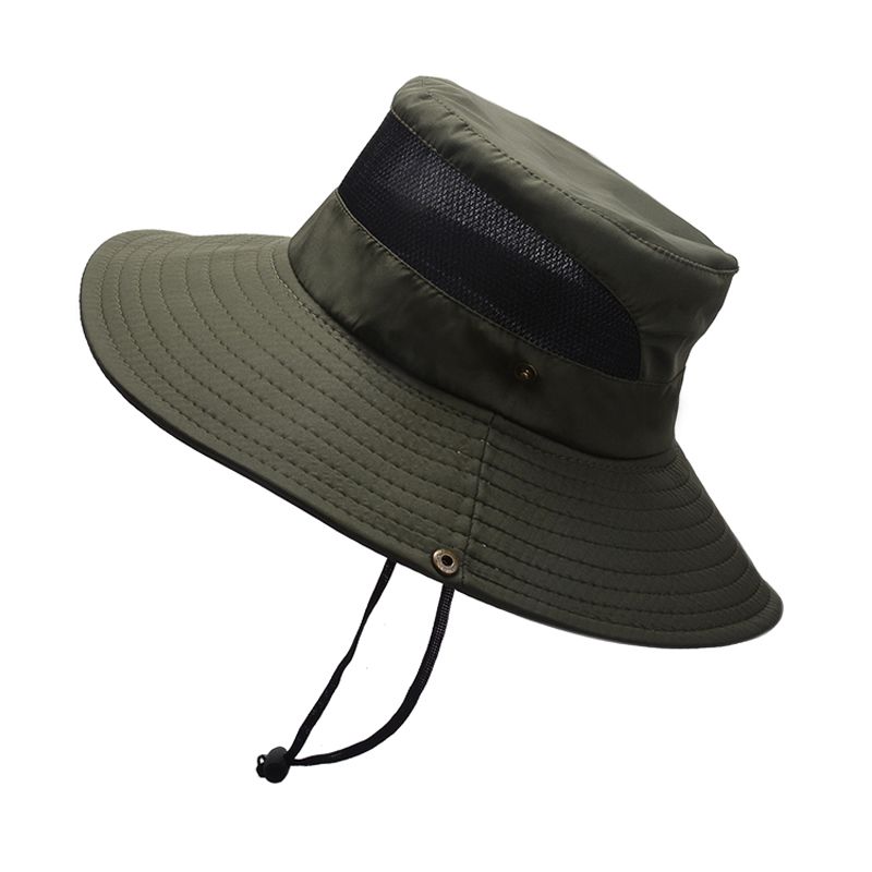 Hot Sale New Summer Mesh Breathable Fisherman Men's Outdoor Mountaineering Women's Big Eaf Sunshade Benny Hat_voghion.com