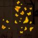 21 pink butterfly AFG3573 customized luminous wall stickers with colorful flower butterflies_voghion.com