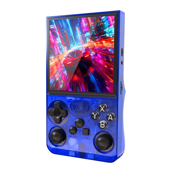 GAMINJA ANS13 4.0 Inch IPS Screen Retro Handheld Video Game 15000+ Games Built-in Linux Portable Pocket Gaming Console_voghion.com