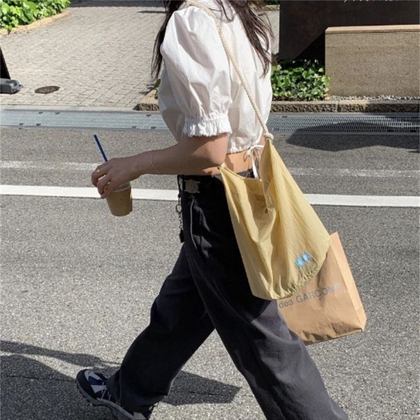 Korean Modest Mood Casual Single Shoulder Crossbody Bag_voghion.com