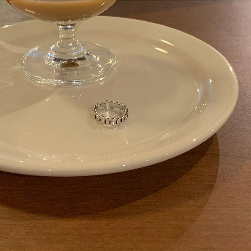 Bague rétro ancienne douce et cool pour femme, ensemble de deux pièces, design de niche ouverte, personnalité de la mode, bague d'index_voghion.com