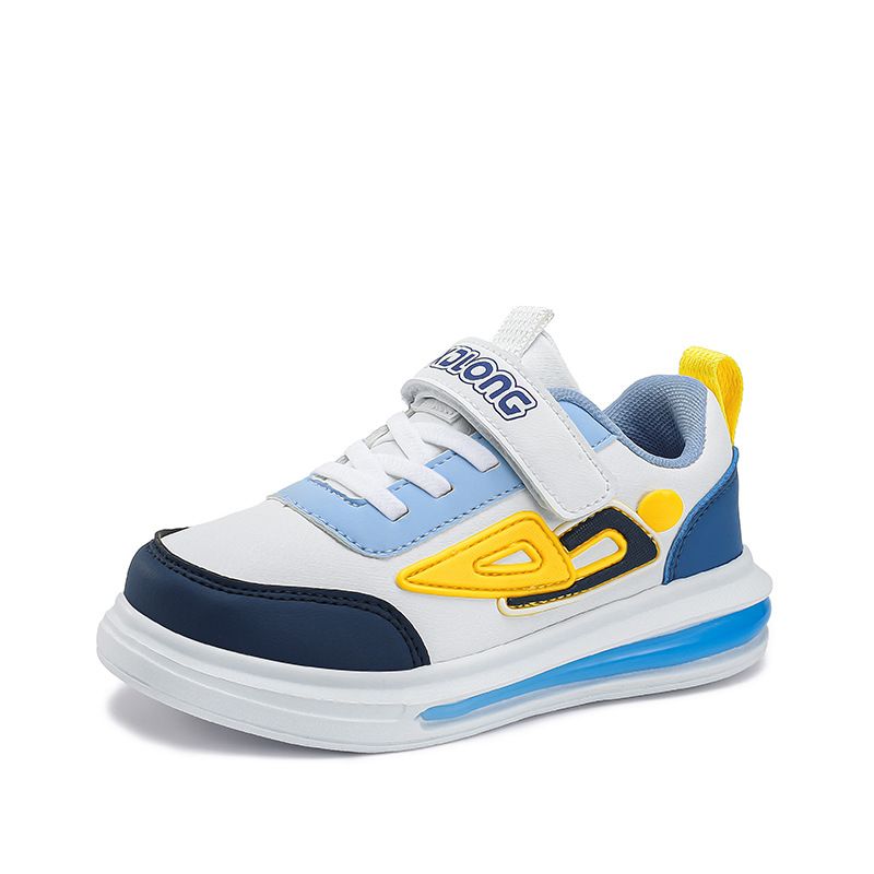 New Spring and Autumn 2025 Fashionable Breathable and Warm Boys' and Girls' Sports Shoes, Mid to Large Size, Trendy and Versatile Soft Sole Running_voghion.com