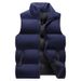 Cappotto invernale da uomo in cotone tinta unita, alla moda, ampio, versatile, spesso e caldo, gilet da coppia_voghion.com