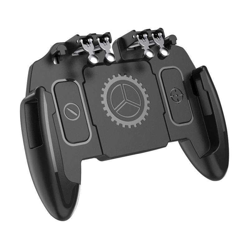 For PUBG Mobile Joystick Controller L1R1 Trigger Gamepad For IOS Android Six 6 Finger Call Of Duty Mobile Gamepad Cooling Fan_voghion.com
