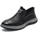 2025 Spring New Men's Casual Leather Breathable Sole Soft Panel Driving Shoes Loafers_voghion.com
