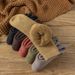 Autumn and winter solid color thick wool socks men and women mid tube socks thick warm terry socks long socks towel socks wholesale_voghion.com