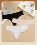 Women's Underwear 3-Pack: Breathable Ice Silk Seamless Panties With Cotton Gusset, Low Rise & Comfy_voghion.com
