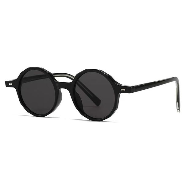 Neue TR90-Rundrahmen-Sonnenbrille 28008 im europäischen und amerikanischen Stil mit Pin-Clip und grenzüberschreitendem Sonnenschutz (INS)_voghion.com